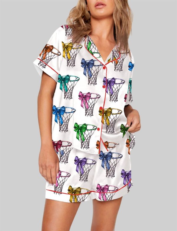 Coquette Basketball Game Day Pajama Set 1