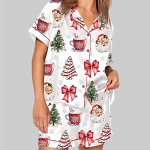 Coquette Christmas Pajama Set 1