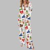Coquette Elf Christmas Pajama Set 3