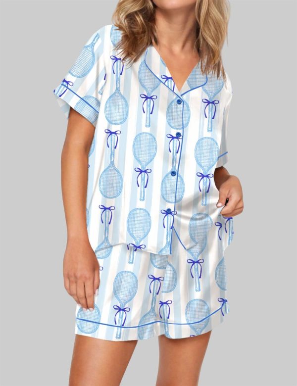 Coquette Tennis Pajama Set For Women 1