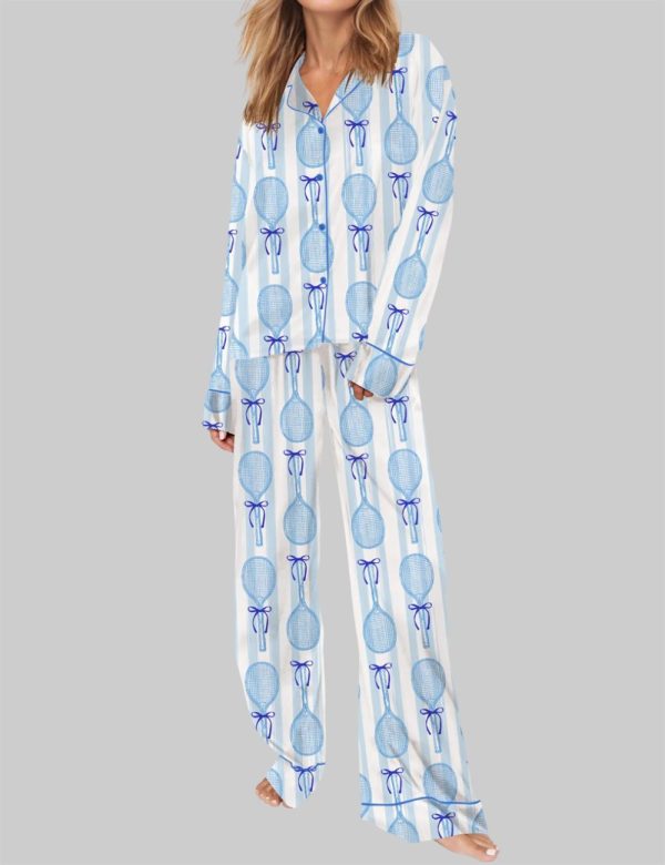 Coquette Tennis Pajama Set For Women 2