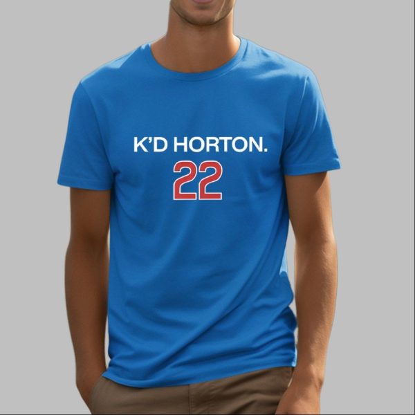 Cubs Cade Horton K'D Horton 22 Shirt 4 16