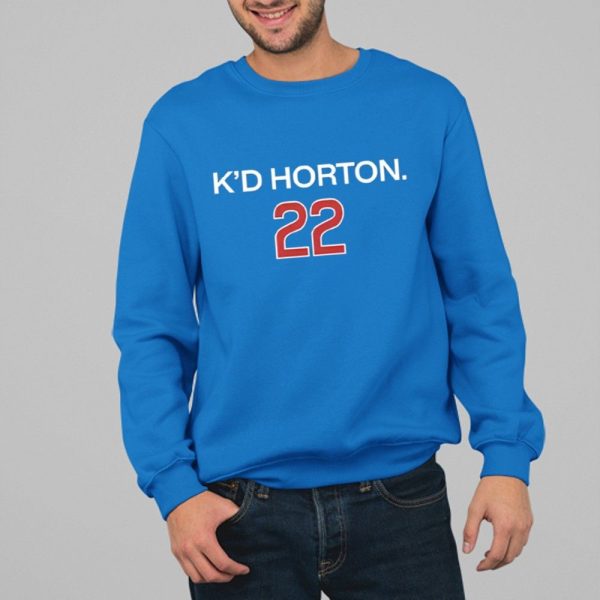 Cubs Cade Horton K'D Horton 22 Shirt 4 17