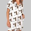 Dachshund Teeni Weeni Espresso Martini Pajama Set 1