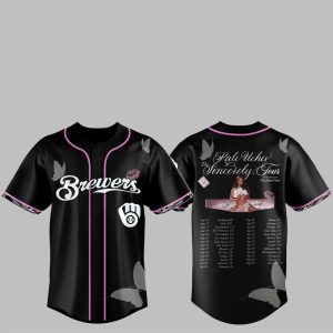 1 Brewers Kali Uchis The Sincerely Tour Jersey 2025