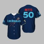 Dodgers 2025 New City Connect Custom Name And Number Jersey