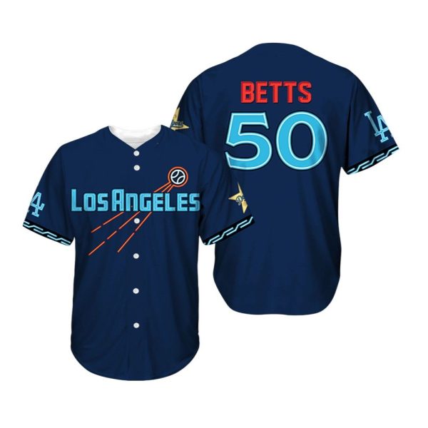 Dodgers 2025 New City Connect Custom Name And Number Jersey 1 2