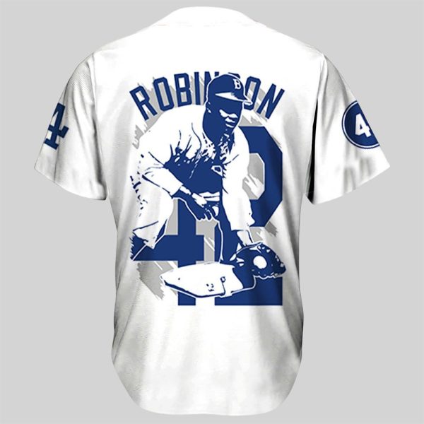 Dodgers Jackie Robinson 42 Baseball Jersey 2025 2