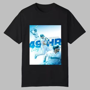 Seattle Mariners Cal Raleigh Shirt 2025 0 0