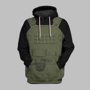 2025 Halloween Terminator Costume Hoodie 1 1