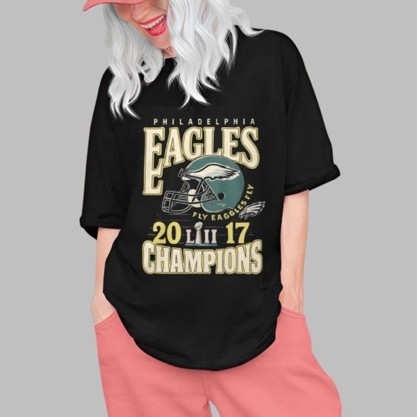 Eagles Fly Eaggles Fly 2027 Super Bowl Champions Shirt 0 1