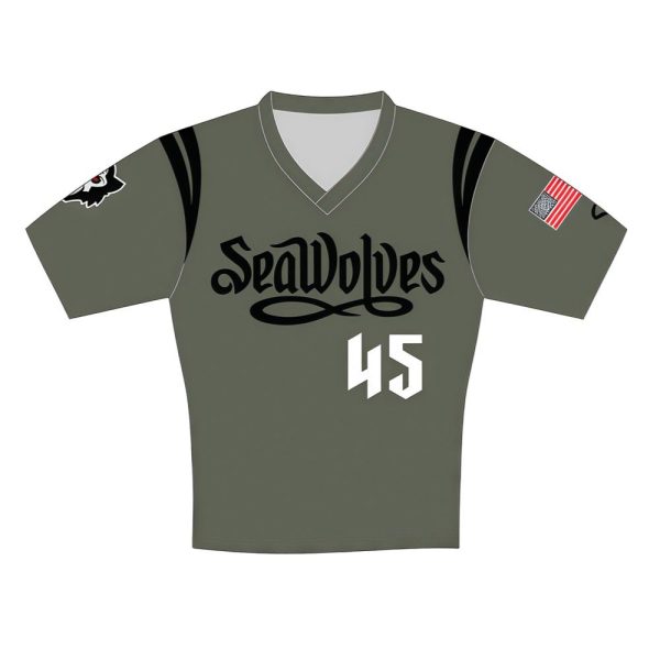 Erie SeaWolves Military Appreciation Howling Dead Jersey 2025 Giveaway 1 2