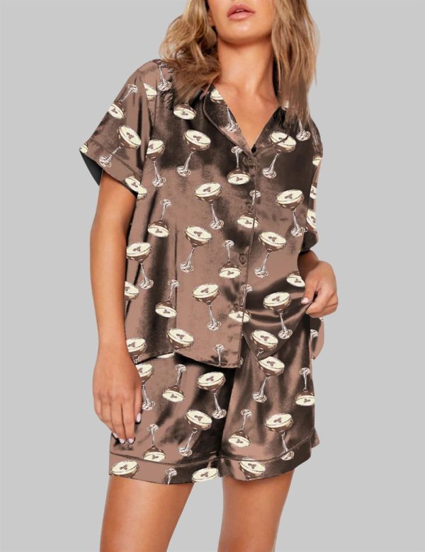 Espresso Martini Wedding Drink Pajama Set 1