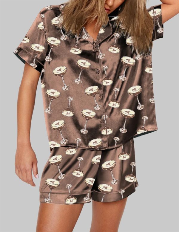 Espresso Martini Wedding Drink Pajama Set 3