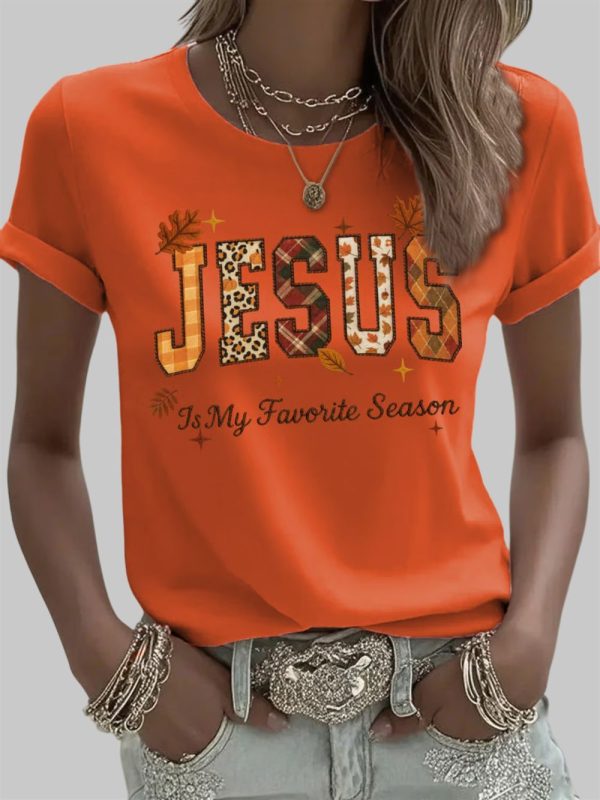 Fall Jesus Is My Favorite Season Shirt 1