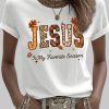 Fall Jesus Is My Favorite Season Shirt 3