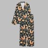 Floral Foxes Pajama Set 2