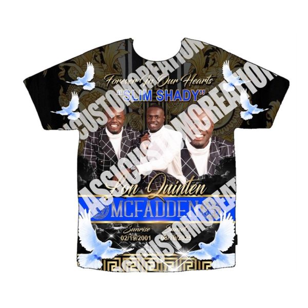 Forever In Our Hearts Slim Shady Lon Quinten McFadden 2001 2025 Shirt 1 2