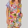 Fruit All The Colours Of The Rainbow Pajama Set 1