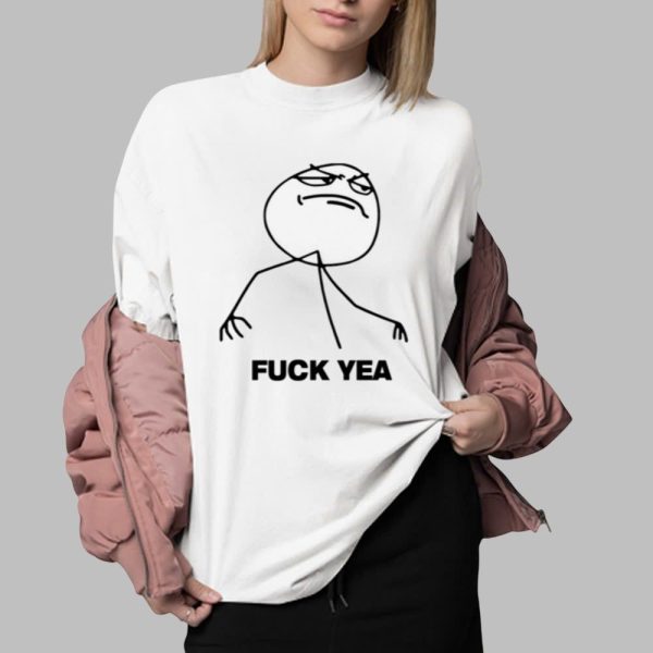 Fuck Yea Rage Face Shirt 0 2