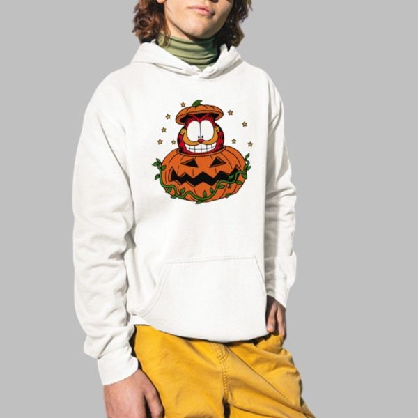 Garfield Pumpkin Halloween Shirt 2 1