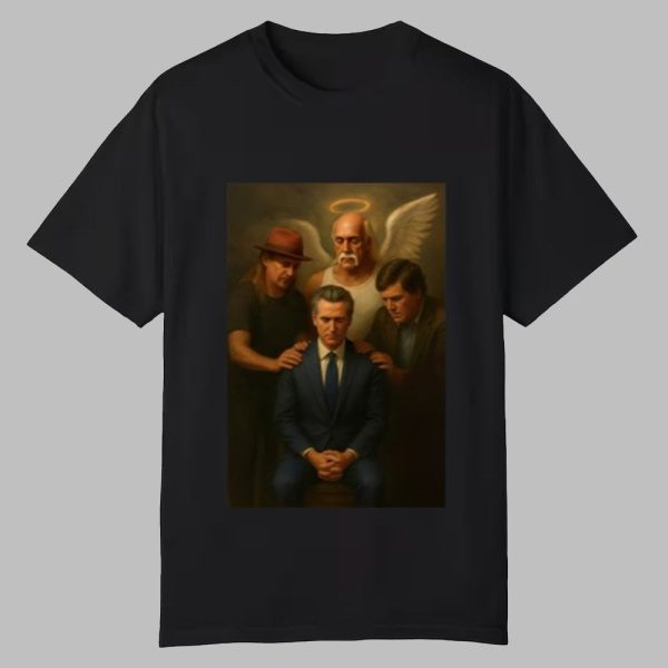 Gavin Newsom And Hulk Hogan Shirt 0 0