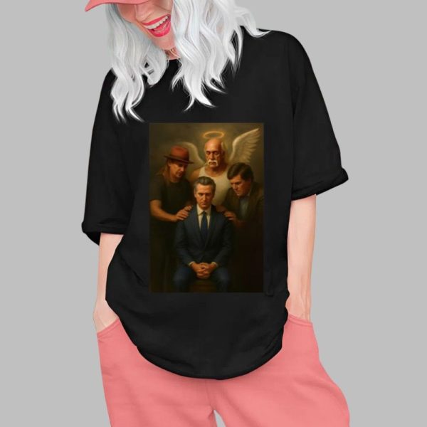 Gavin Newsom And Hulk Hogan Shirt 0 1