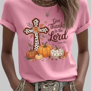 Give Thanks To The Lord Psalm 1361 Shirt 1