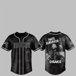 Diamondbacks Drake Chromakopia The World Tour 2025 Jersey