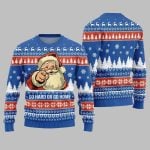 Go Hard Or Go Home Santa Ugly Sweater Christmas 2025