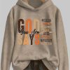 God Says You Are Precious Strong Treasured Brave Loved Accepted Important Protected Hoodie 2