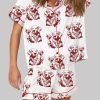 Golden Retriever Espresso Martini Pajama Set 2