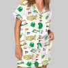 Golf Short Sleeve Pajama Set 1