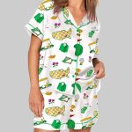 Golf Short Sleeve Pajama Set