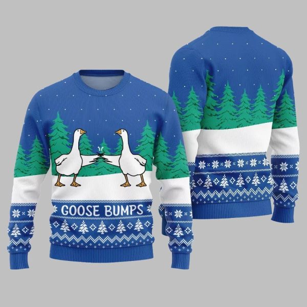 Goose Bumps Ugly Sweater Christmas 2025 1