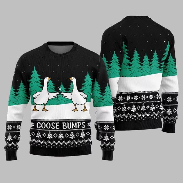 Goose Bumps Ugly Sweater Christmas 2025 2