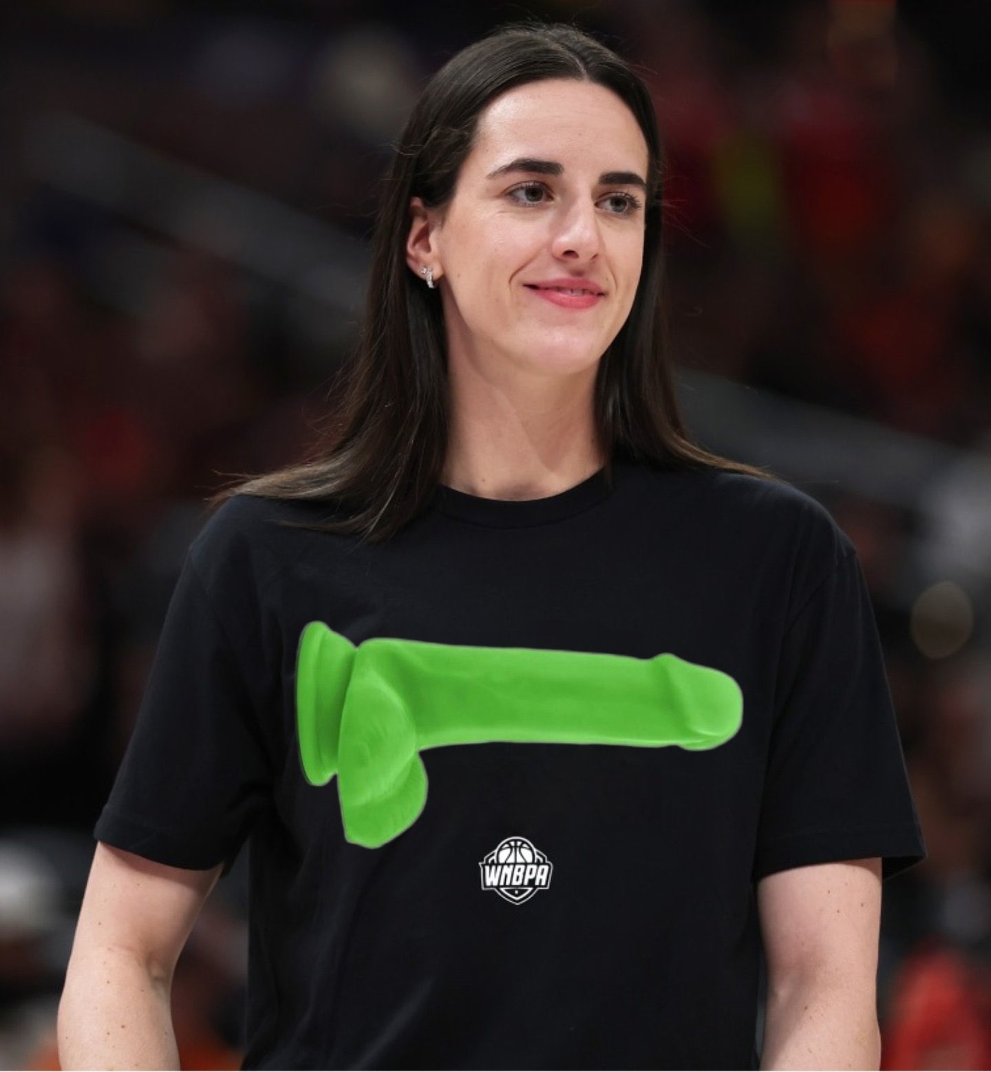 Caitlin Clark Green Dildo Shirt