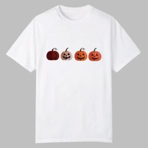 2025 Halloween Pumpkin Face Shirt 0 0