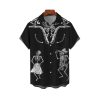 Halloween 2025 Dancing Skull Hawaiian Shirt 1 2