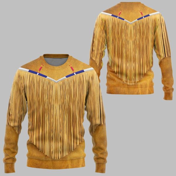 Halloween 2025 Native America Costume Shirt 3
