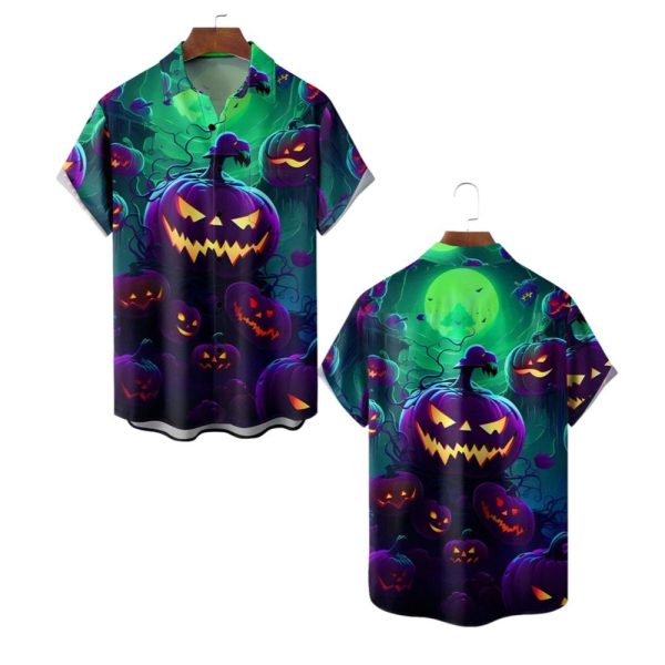 Halloween 2025 Pumkins Hawaiian Shirt 1 2