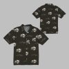 Halloween 2025 Skeletons In The Grass Hawaiian Shirt 1 1