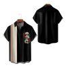 Halloween 2025 Skull Rose Bowling Hawaiian Shirt 1 2