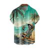 Halloween 2025 Vacation Skull Hawaiian Shirt 1 2