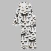 Halloween Bat Shit Crazy Gothic Coquette Bow Pajama Set 2