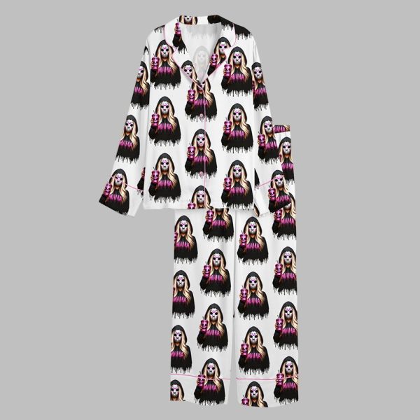 Halloween Horror Mama Spooky Mama Spooky Pajama Set 2
