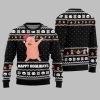 Happy Hoglidays Funny Pig Ugly Sweater Christmas 2025 3