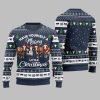 Have Yourself A Mooey Little Christmas Ugly Christmas Sweater 4