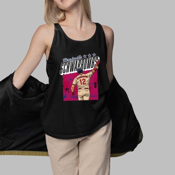 Here For The Schwarbomb Kyle Schwarber Shirt 3 1