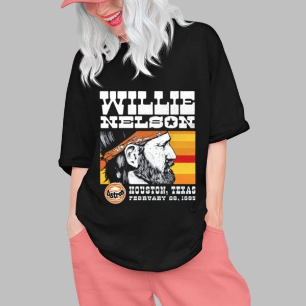 Houston Astros Willie Nelson Astros Shirt 2025 0 1